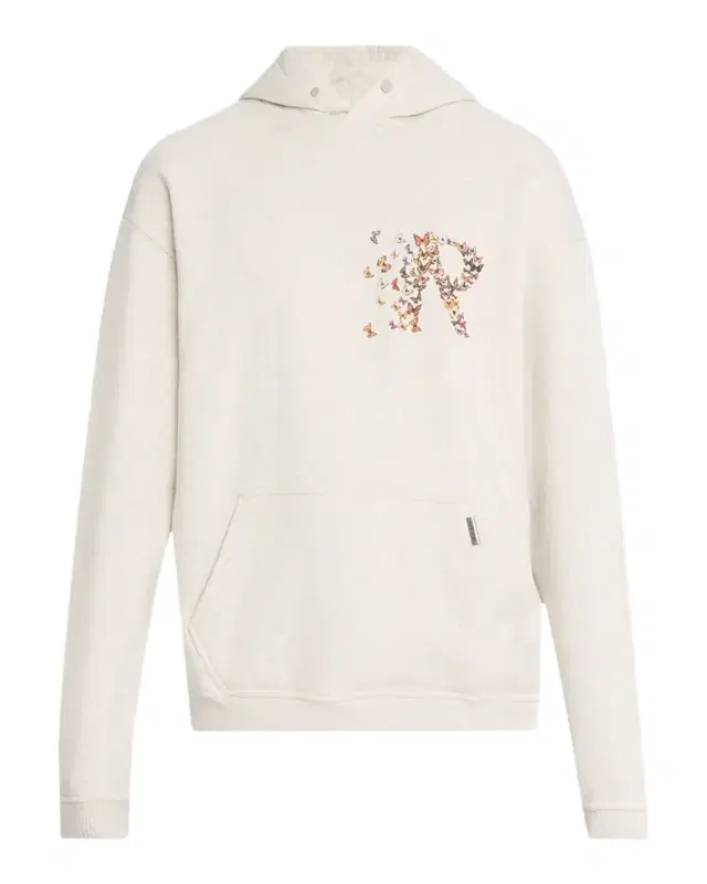 Men 's Butterfly Initial Cotton Hoodie