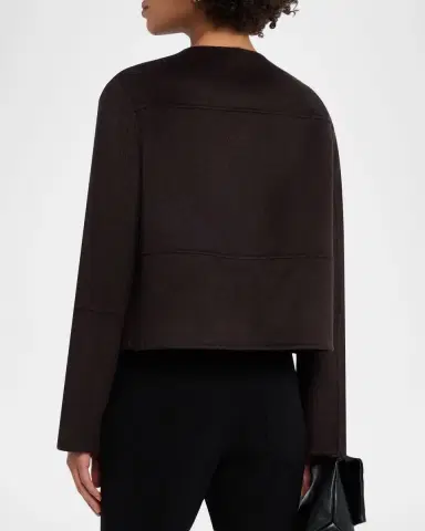 Proenza Schouler White Label Courtney Wool Double-Breasted Jacket | Thumbnail 3 Proenza Schouler White Label Courtney Wool Double-Breasted Jacket | Thumbnail 3