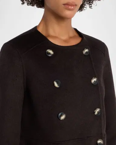 Proenza Schouler White Label Courtney Wool Double-Breasted Jacket | Thumbnail 5 Proenza Schouler White Label Courtney Wool Double-Breasted Jacket | Thumbnail 5
