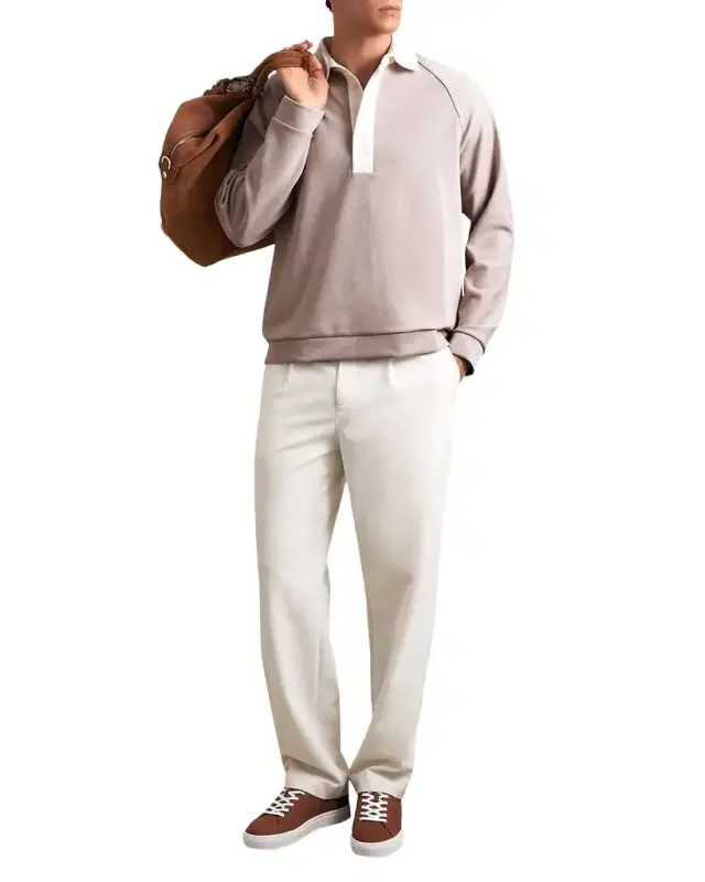 Men 's Thurloe Color-Block Rugby Shirt