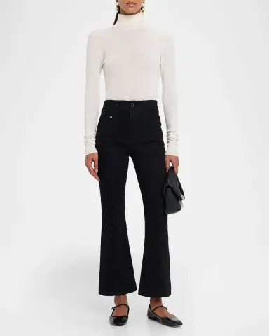 Veronica Beard Carson Ankle Flare Jeans | Thumbnail 2 Veronica Beard Carson Ankle Flare Jeans | Thumbnail 2