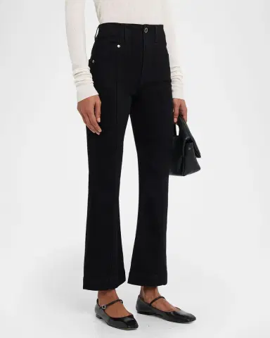 Veronica Beard Carson Ankle Flare Jeans | Thumbnail 4 Veronica Beard Carson Ankle Flare Jeans | Thumbnail 4