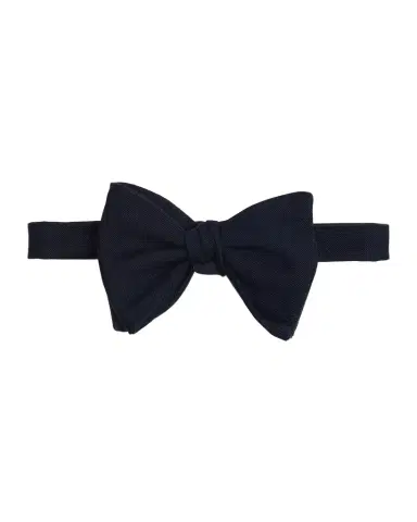 dunhill Men 's Large Mulberry Silk Bow Tie | Thumbnail 1