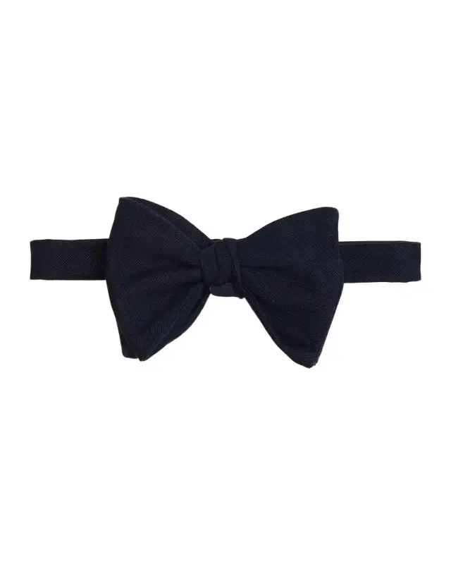 dunhill Men 's Large Mulberry Silk Bow Tie