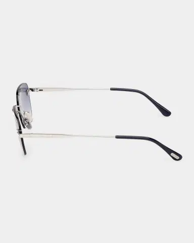 Tom Ford Jake 54mm Metal Rectangular Sunglasses | Thumbnail 3 Tom Ford Jake 54mm Metal Rectangular Sunglasses | Thumbnail 3
