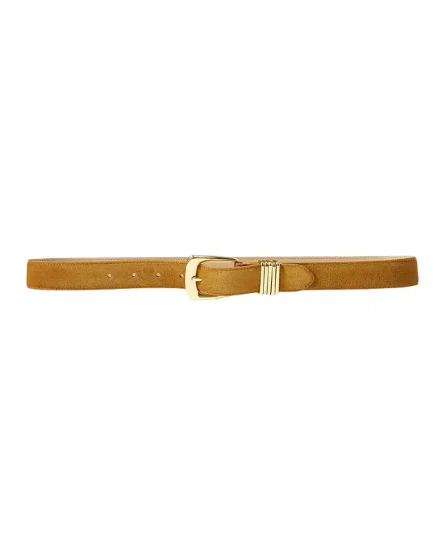 Veronica Beard Arch Suede Belt