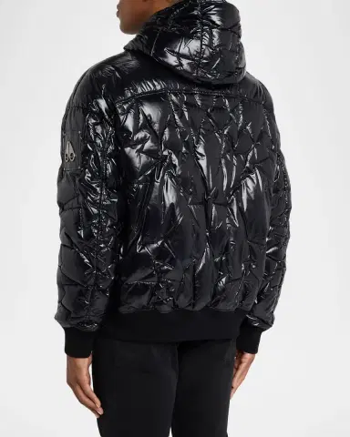 Moose Knuckles Men's Briar Hoodie Down Jacket | Thumbnail 3