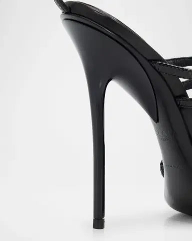 Alaïa 110mm Strappy Patent Leather Sandals | Thumbnail 4 Alaïa 110mm Strappy Patent Leather Sandals | Thumbnail 4
