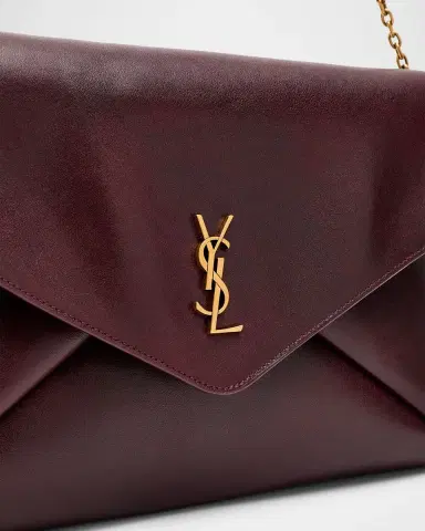 Saint Laurent Cassandre YSL Envelope Flap Shoulder Bag in Leather | Thumbnail 6 Saint Laurent Cassandre YSL Envelope Flap Shoulder Bag in Leather | Thumbnail 6