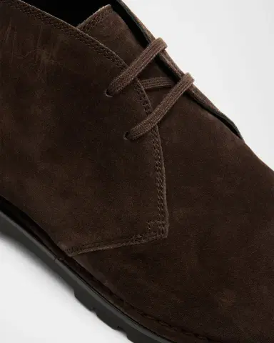 Vince Men's Jerome Suede Lug-Sole Chukka Boots | Thumbnail 2 Vince Men's Jerome Suede Lug-Sole Chukka Boots | Thumbnail 2