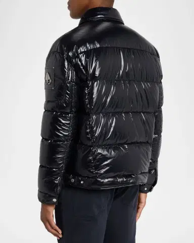 Moose Knuckles Men's Briar Quilted Down Shirt Jacket | Thumbnail 3