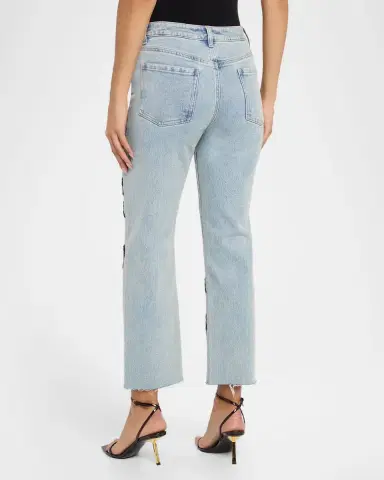 Generation Love Bella Sequined Straight-Leg Jeans | Thumbnail 2