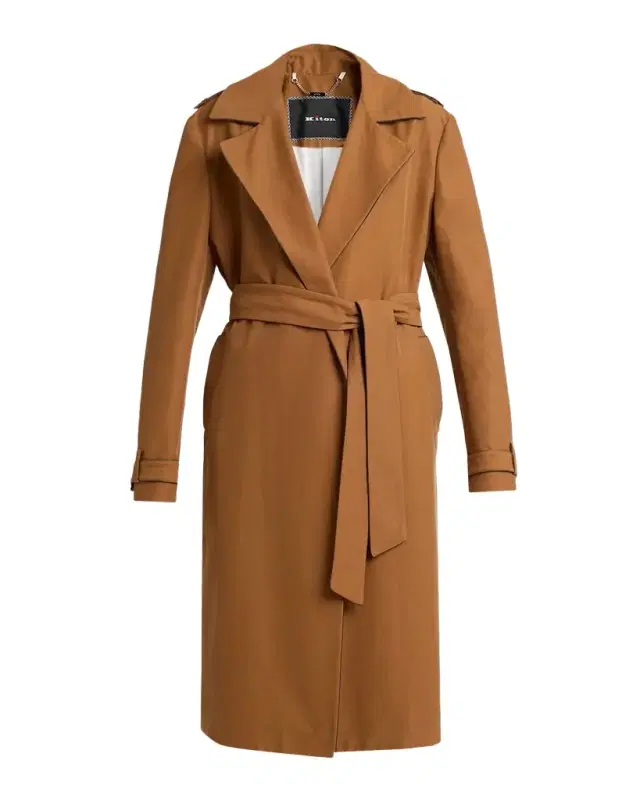 Belted Wrap Trench Coat Belted Wrap Trench Coat