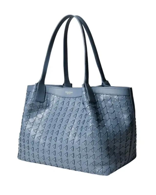 Secret Large Mosaico Leather Tote Bag