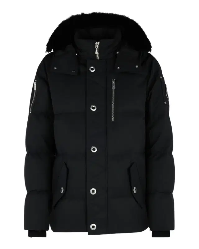 Men 's Original Shearling Trim 3Q Jacket