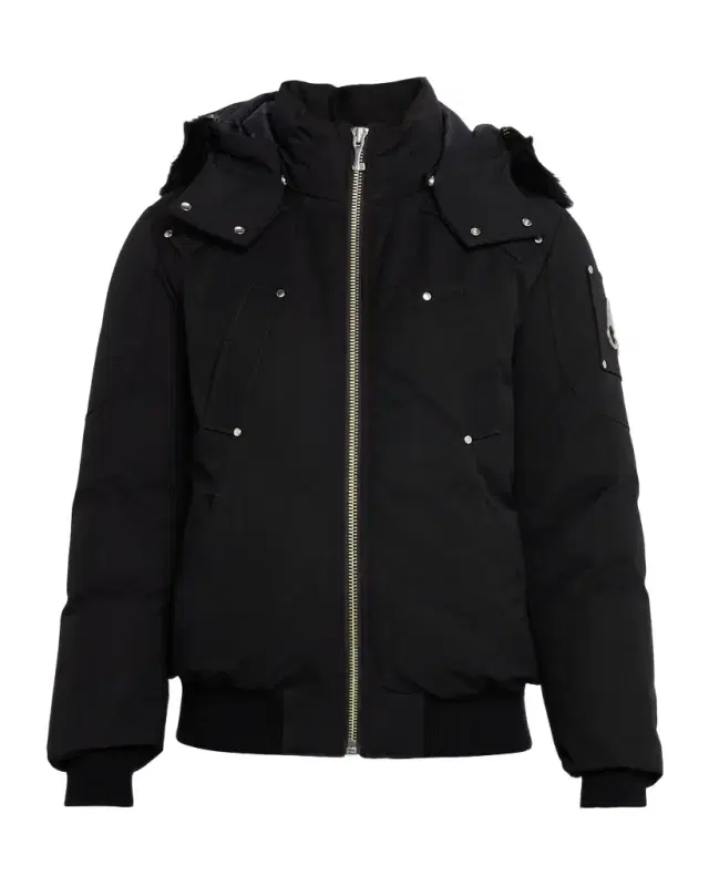 Men 's Original Ballist Shearling Trim Bomber Jacket