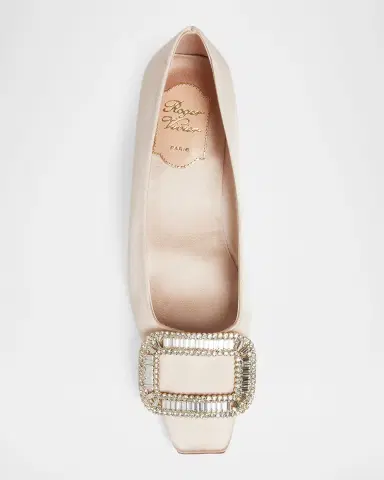 Roger Vivier 45mm Belle Vivier Strass Buckle Pumps | Thumbnail 4 Roger Vivier 45mm Belle Vivier Strass Buckle Pumps | Thumbnail 4