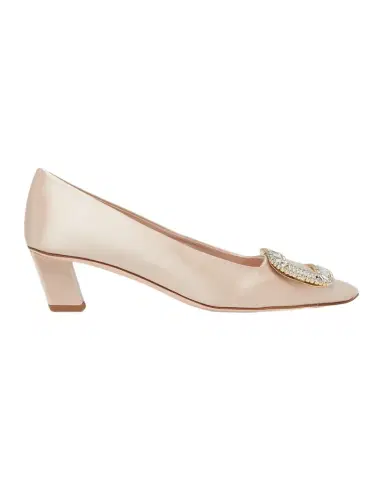 Roger Vivier 45mm Belle Vivier Strass Buckle Pumps | Thumbnail 1 Roger Vivier 45mm Belle Vivier Strass Buckle Pumps | Thumbnail 1