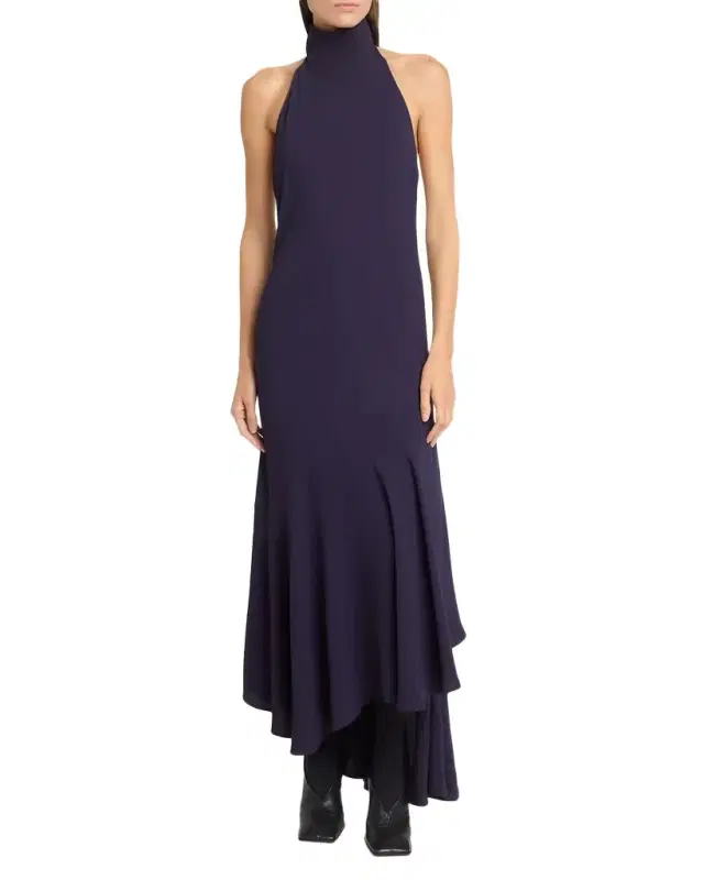 Asymmetric Viscose Dress Asymmetric Viscose Dress
