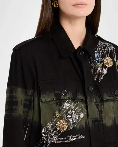 Libertine Buried Treasure Tie-Dye Utility Jacket | Thumbnail 5