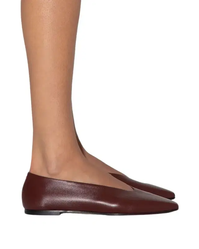 Betty Nappa Leather Ballerina Flats
