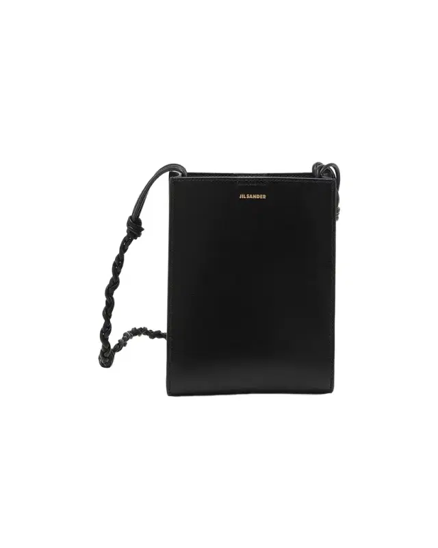 Jil Sander Tangle Small Leather Crossbody Bag