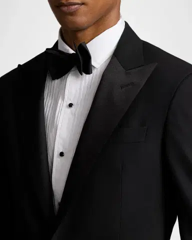 Polo Ralph Lauren Men's Fairbanks Peaked-Lapel Wool Tuxedo | Thumbnail 6 Polo Ralph Lauren Men's Fairbanks Peaked-Lapel Wool Tuxedo | Thumbnail 6