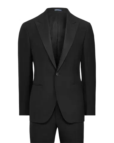 Polo Ralph Lauren Men's Fairbanks Peaked-Lapel Wool Tuxedo | Thumbnail 1 Polo Ralph Lauren Men's Fairbanks Peaked-Lapel Wool Tuxedo | Thumbnail 1