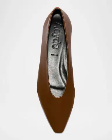 Aeyde Betty Leather Ballerina Flats | Thumbnail 2 Aeyde Betty Leather Ballerina Flats | Thumbnail 2