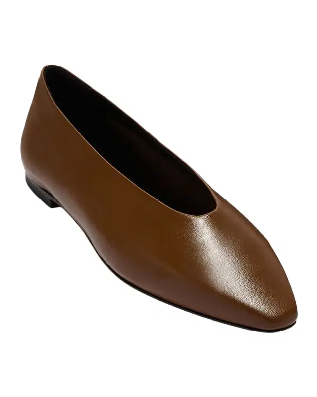 Betty Leather Ballerina Flats