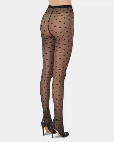 Wolford Daisy Sheer Floral Tights | Thumbnail 3 Wolford Daisy Sheer Floral Tights | Thumbnail 3