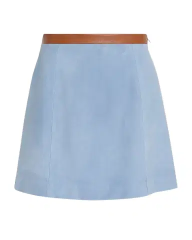Marni Lined Suede Mini Skirt | Thumbnail 1 Marni Lined Suede Mini Skirt | Thumbnail 1