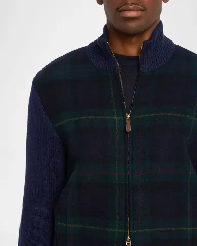 Polo Ralph Lauren Men's The Polo Tartan Full-Zip Sweater | Thumbnail 4