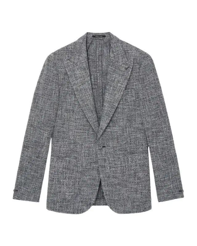 Reiss Men 's Textured Melange Slim-Fit Jacket