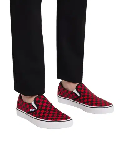 Valentino Garavani x Vans Men's VLogo Checkerboard Classic Slip-On Sneakers | Thumbnail 1 Valentino Garavani x Vans Men's VLogo Checkerboard Classic Slip-On Sneakers | Thumbnail 1