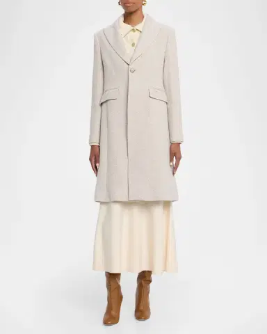 Polo Ralph Lauren Single-Button Herringbone Coat | Thumbnail 4 Polo Ralph Lauren Single-Button Herringbone Coat | Thumbnail 4