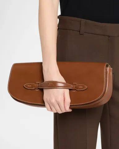 Polo Ralph Lauren Bellport Leather Long-Flap Clutch | Thumbnail 2 Polo Ralph Lauren Bellport Leather Long-Flap Clutch | Thumbnail 2