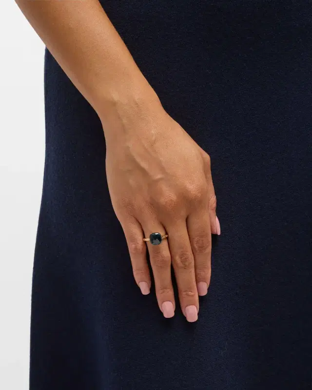 Nudo 18K Rose Gold Classic Gemstone Ring