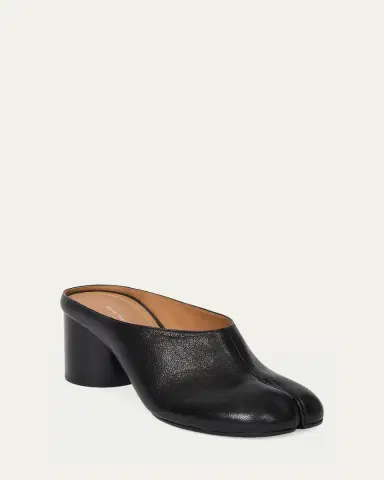 Maison Margiela Tabi Leather Split-Toe Mule Pumps | Thumbnail 3 Maison Margiela Tabi Leather Split-Toe Mule Pumps | Thumbnail 3