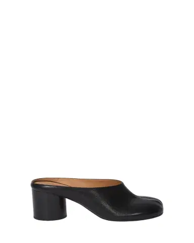 Maison Margiela Tabi Leather Split-Toe Mule Pumps | Thumbnail 1 Maison Margiela Tabi Leather Split-Toe Mule Pumps | Thumbnail 1