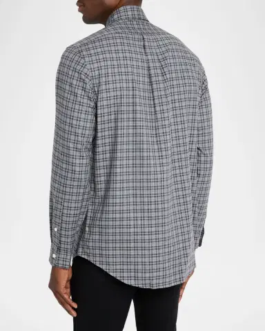 Polo Ralph Lauren Men's Classic Fit Plaid Twill Button-Down Shirt | Thumbnail 3