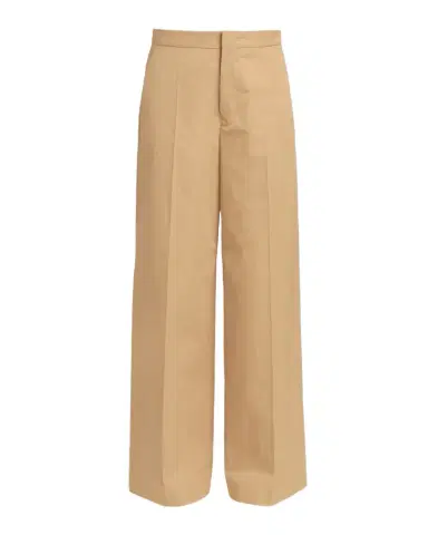 Jil Sander Mid-Rise Cotton Wide-Leg Pants | Thumbnail 1 Jil Sander Mid-Rise Cotton Wide-Leg Pants | Thumbnail 1