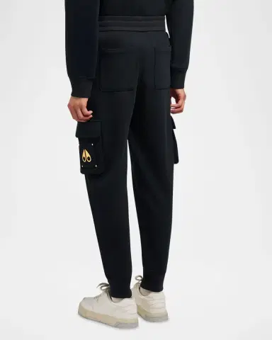 Moose Knuckles Men's Clemont Cargo Joggers | Thumbnail 3