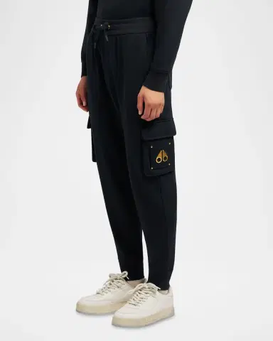 Moose Knuckles Men's Clemont Cargo Joggers | Thumbnail 4