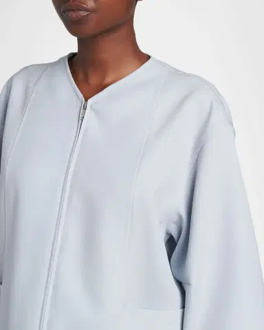Jil Sander 3/4-Sleeve Zip Jacket | Thumbnail 5