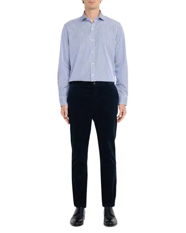 Men 's Classic Fit Stripe Poplin Sport Shirt Men 's Classic Fit Stripe Poplin Sport Shirt