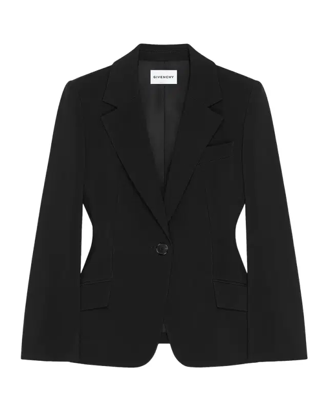 Single-Breasted Blazer Jacket