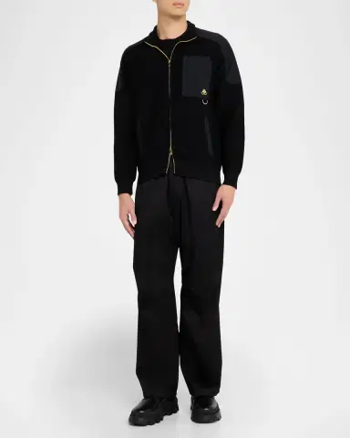 Moose Knuckles Men's Elowan Full-Zip Sweater | Thumbnail 2 Moose Knuckles Men's Elowan Full-Zip Sweater | Thumbnail 2