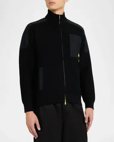 Moose Knuckles Men's Elowan Full-Zip Sweater | Thumbnail 4 Moose Knuckles Men's Elowan Full-Zip Sweater | Thumbnail 4