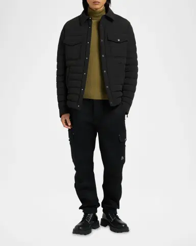 Moose Knuckles Men's Lennox Shirt Jacket | Thumbnail 2 Moose Knuckles Men's Lennox Shirt Jacket | Thumbnail 2